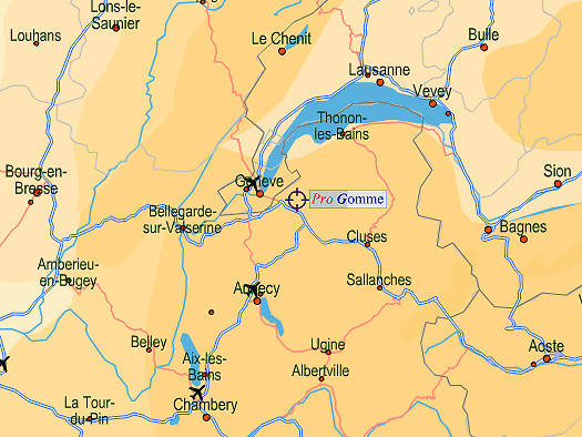 Haute-Savoie Rhône-Alpes Léman Bourgogne Franche-Comté